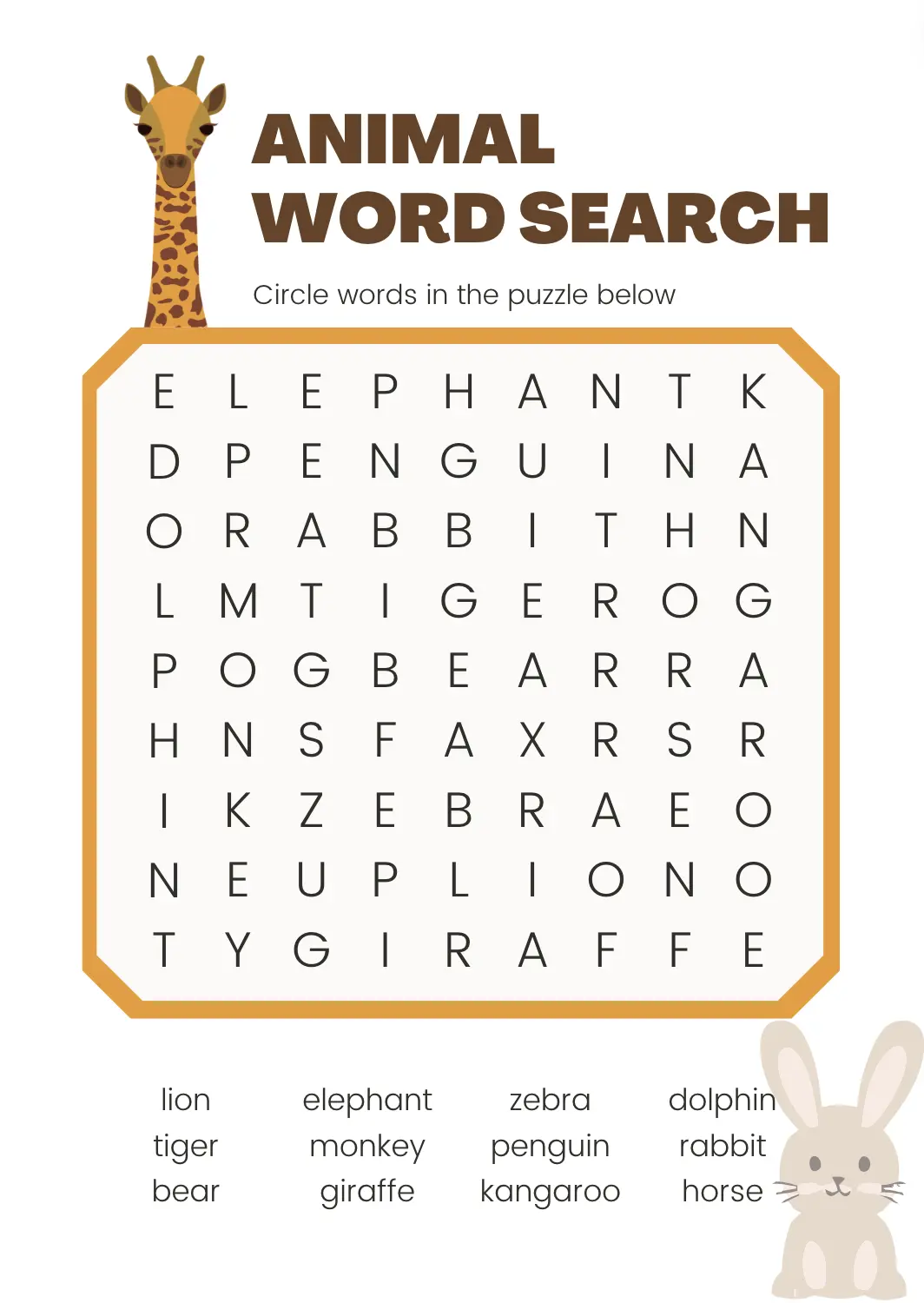 Print Free Word Searches Puzzles Simple Print For Free 